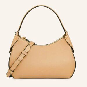 Fleuron Mini Pivoine handbag, cookie